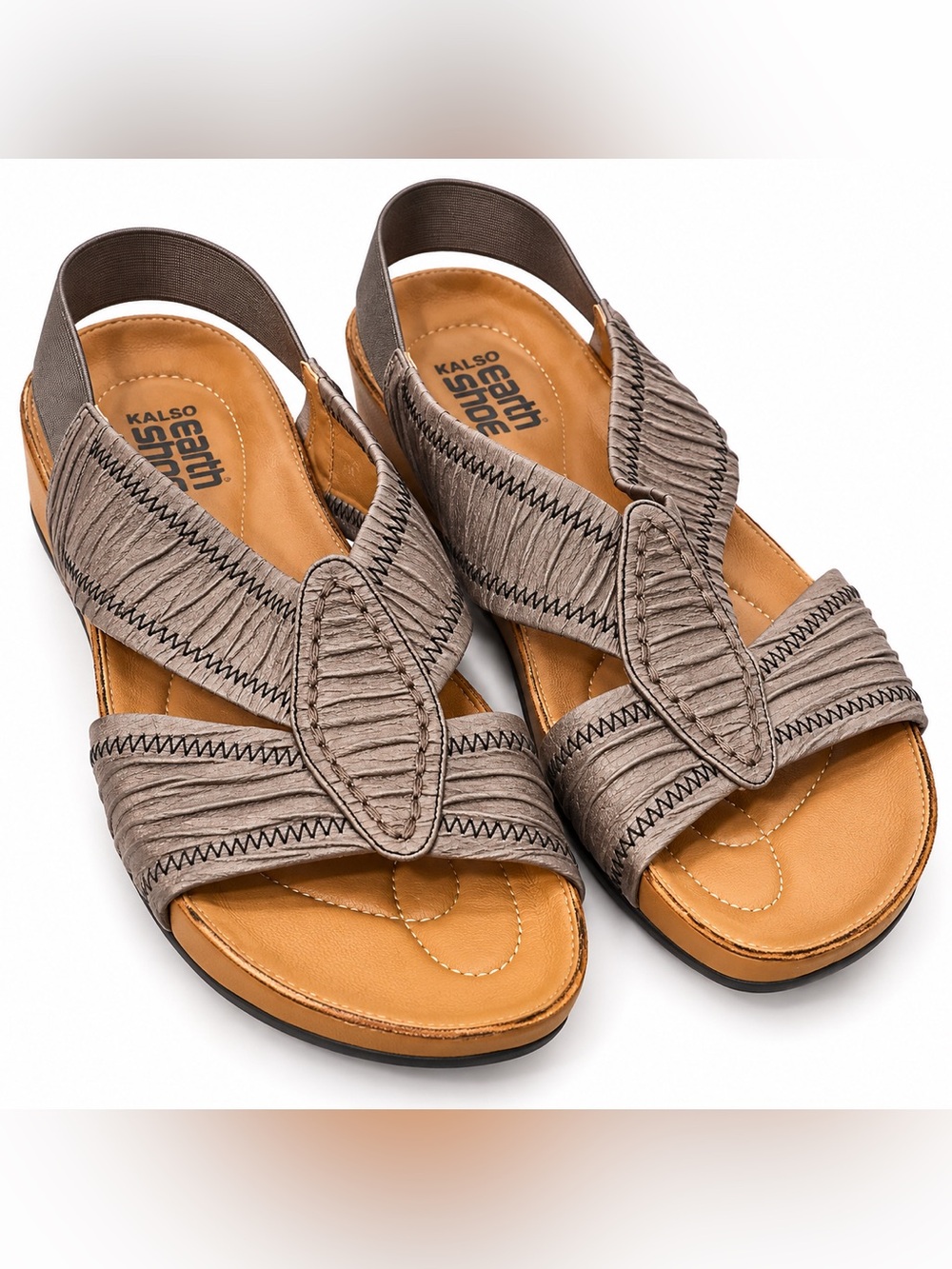 Kalso Earth Shoes Enrapture Sandals Brown US 7.5 Like New